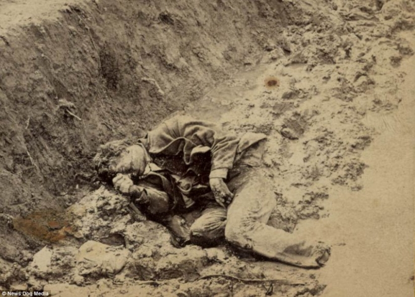 Fotos espeluznantes de víctimas de la guerra más sangrienta de la historia de Estados Unidos