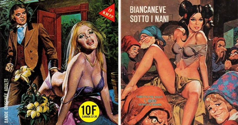 Italian erotic comics