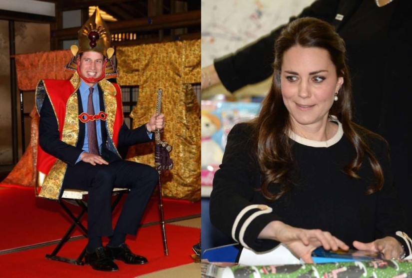 Funny photos of the royal family