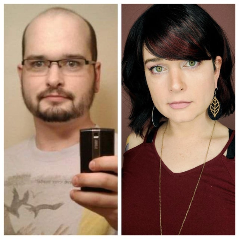 Gente nueva: 22 fotos de personas transgénero antes y después del cambio de sexo