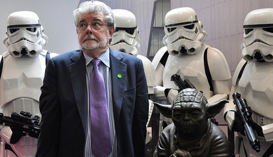 George Lucas encabezó el ranking de las celebridades más ricas de Estados Unidos