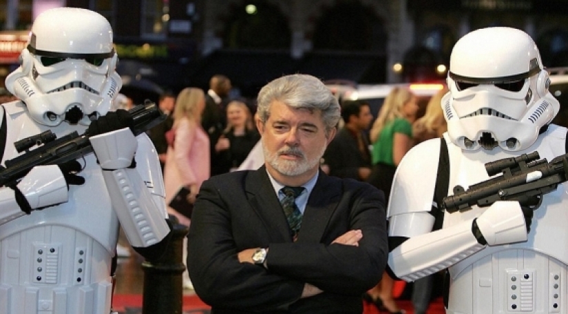 George Lucas topped the ranking of the richest celebrities in the United States