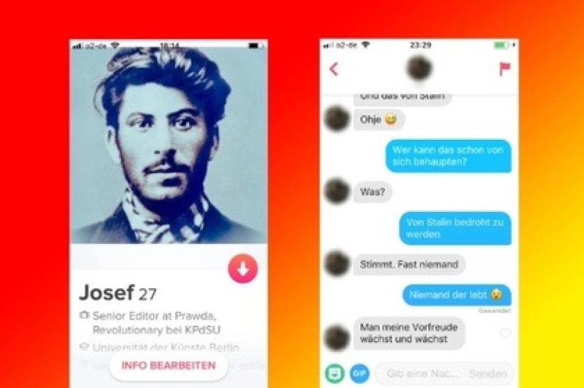 German bisexual Stalin was popular on Tinder