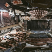 German photographer made his way inside the sunken liner "Costa Concordia"