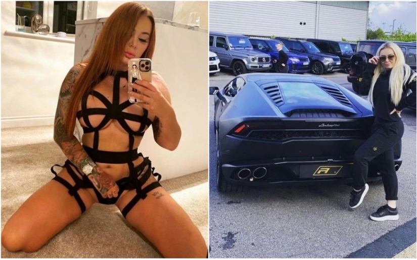 Glamorous model earned a luxury Lamborghini by selling her nude photos