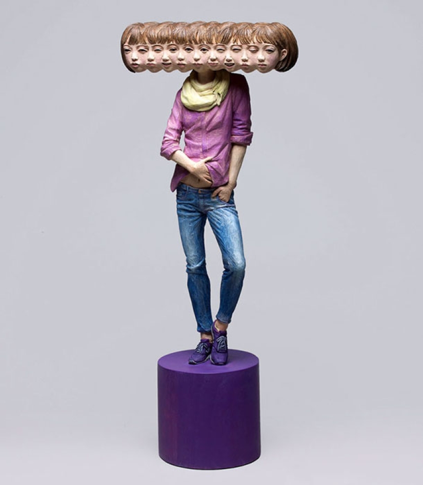 Glitch art: works by a Japanese sculptor that will make your head spin