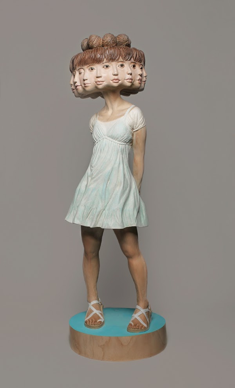 Glitch art: works by a Japanese sculptor that will make your head spin