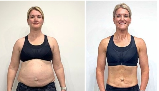 Got rid of bad habits and excess weight: the British woman lost 19 kg in just three months