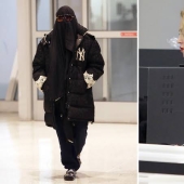 Gulchatai, abre la cara. Madonna se vio obligada a quitarse el burka en el aeropuerto