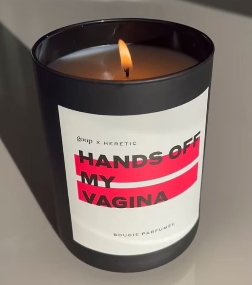"Hands off my vagina": Gwyneth Paltrow has released a new scented candle