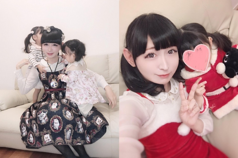 Hard to believe that this frail Japanese school girl is actually a 42-year-old father of two children