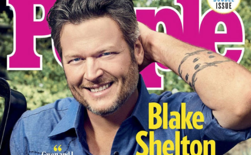 "He sido feo toda mi vida": La gente nombró a Blake Shelton el hombre más sexy de 2017