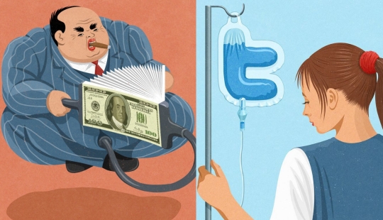 Hemos olvidado la palabra "suficiente", dice el artista satírico John Holcroft