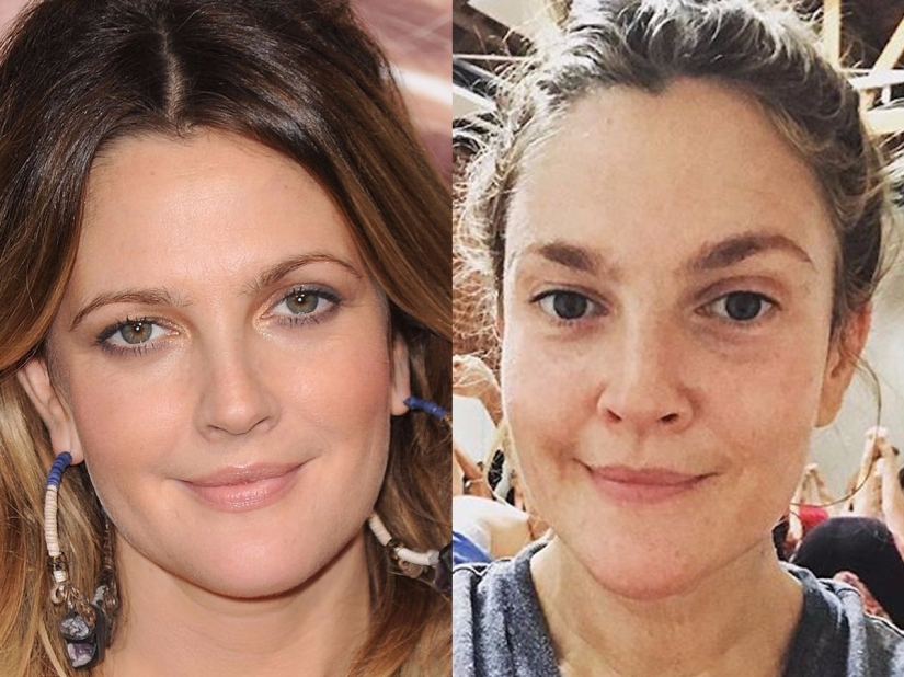 Hollywood actresses post photos on Instagram without makeup, and we like