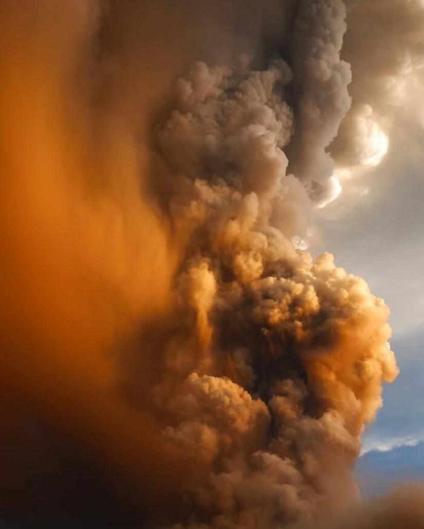 Horror, fear and beauty: the full power of Taal volcano in photos