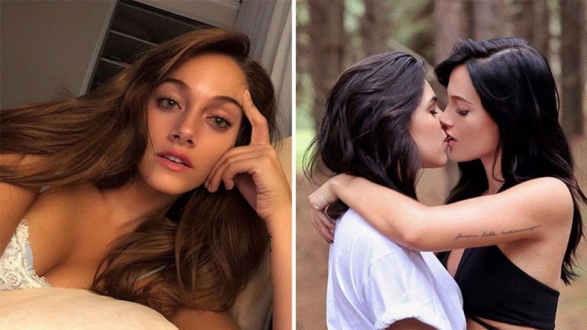 Hot thing Oriana: sexy girlfriend of football player Paulo Dybala likes to kiss girls
