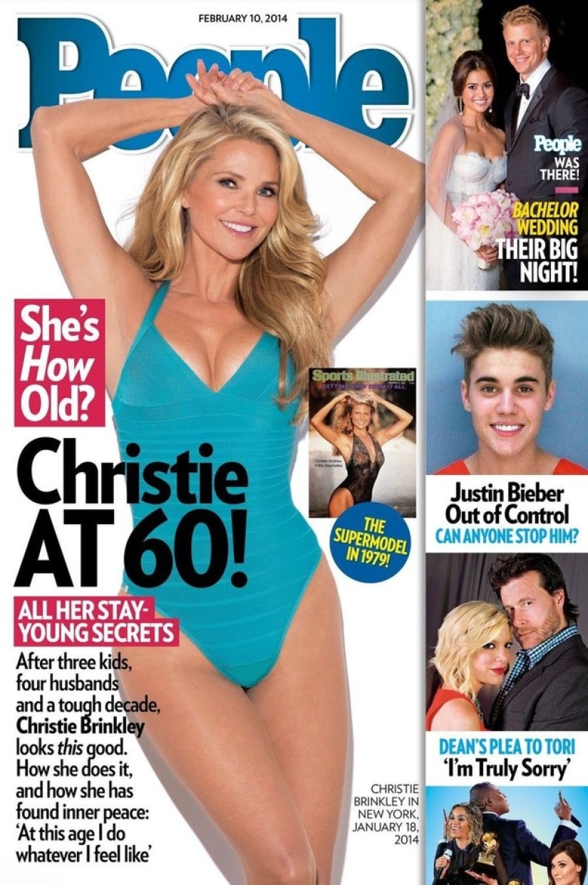 How does 64 look like 34? The Story of Christie Brinkley