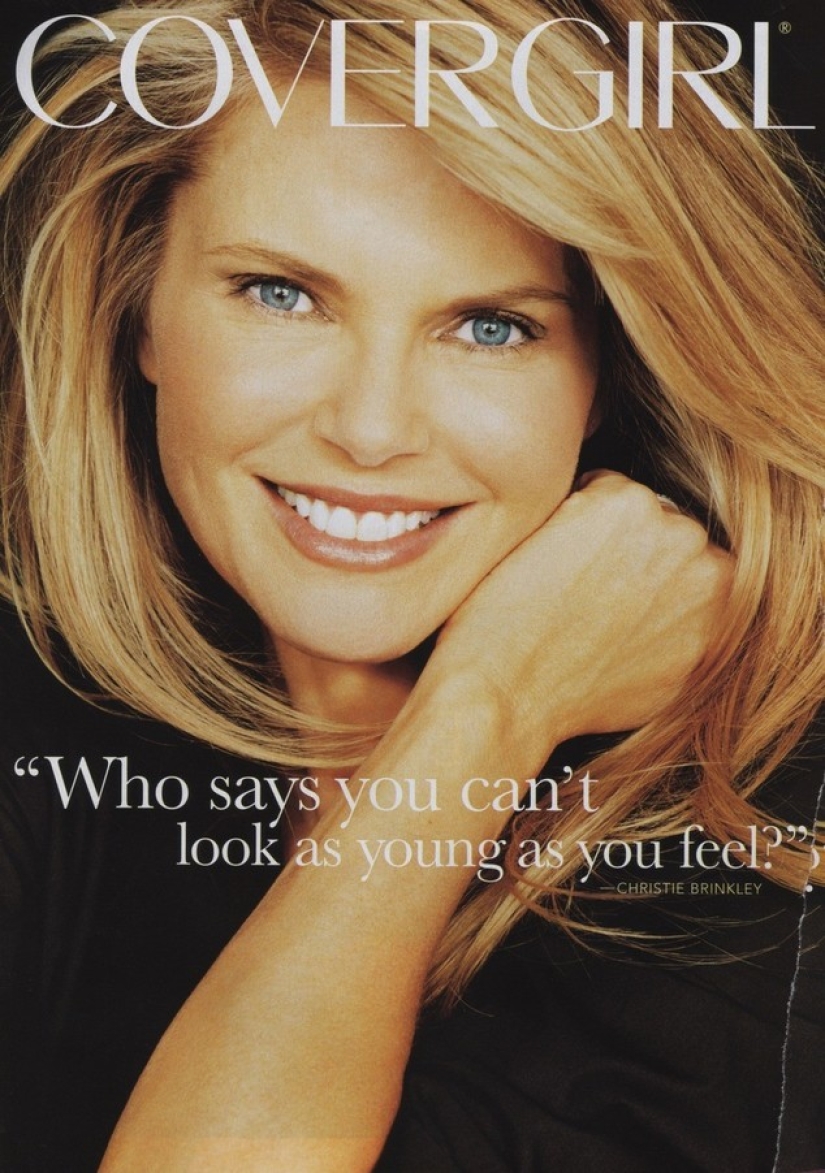 How does 64 look like 34? The Story of Christie Brinkley