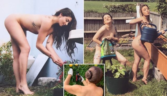 How Hot Australians Celebrate Naked Gardener's Day