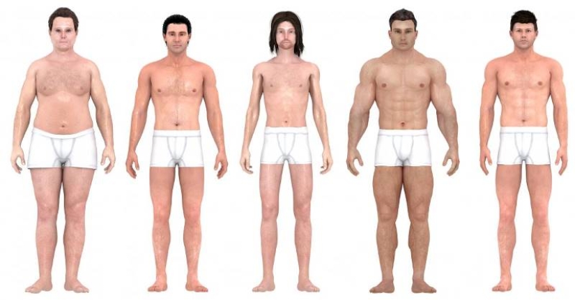 How ideas about the ideal male body have changed over the past 150 years