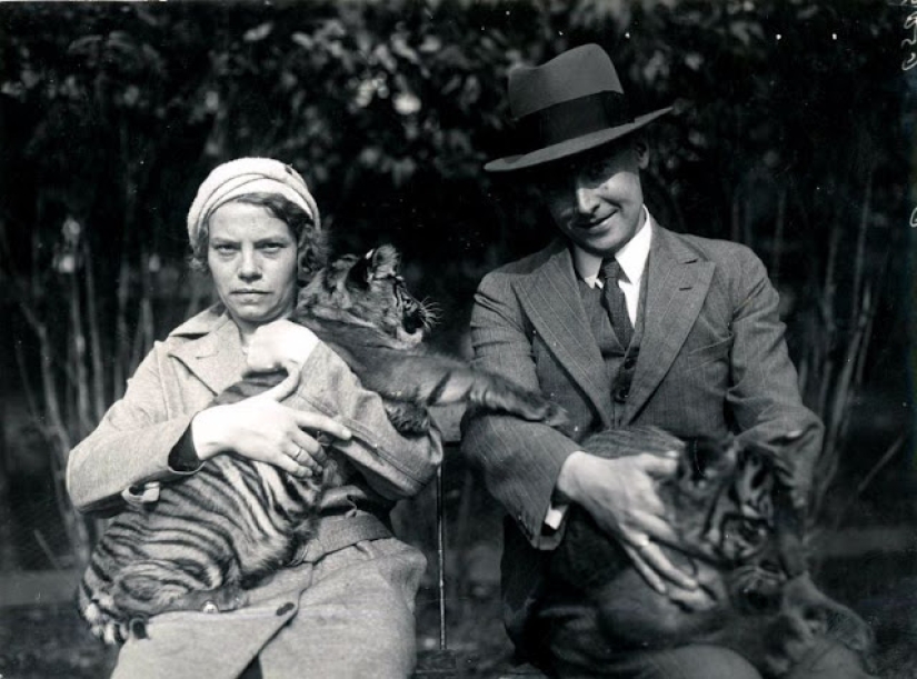 How the animals of the XIX century were friends with people