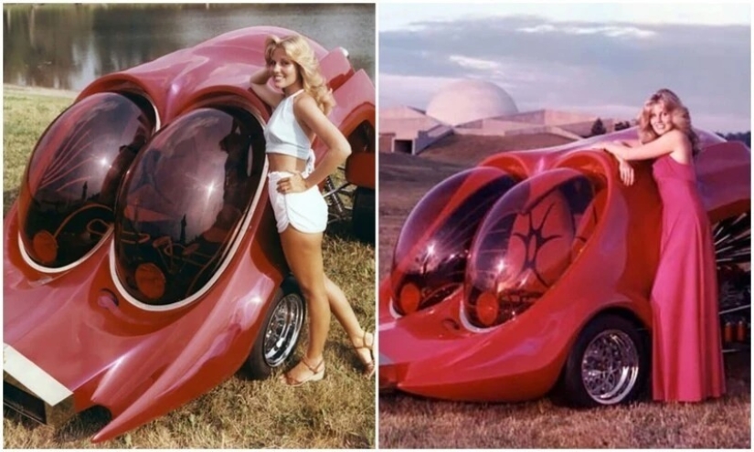 How the designers of the 70s imagined the car of the future