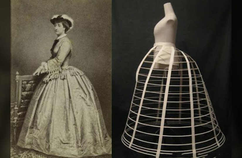 How the ladies of the 19th century went to the toilet in their crinolines — the historian tells and shows