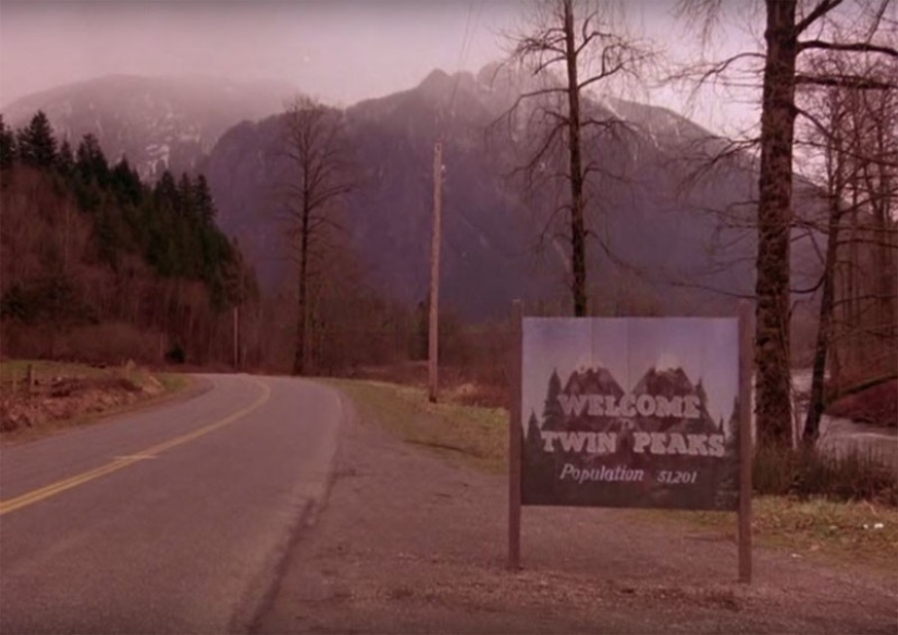 How the TV series "Twin Peaks" was filmed