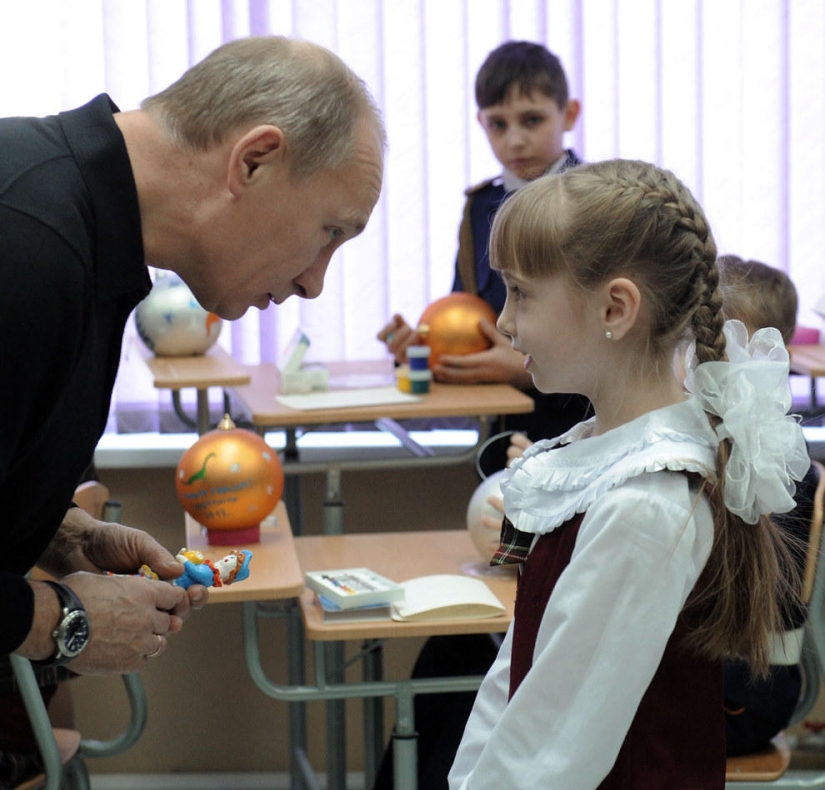 How Vladimir Putin looks at things