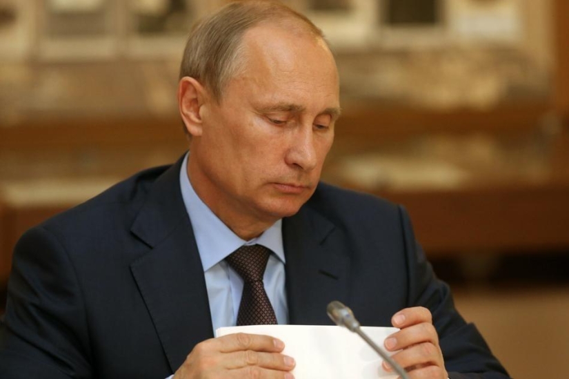 How Vladimir Putin looks at things