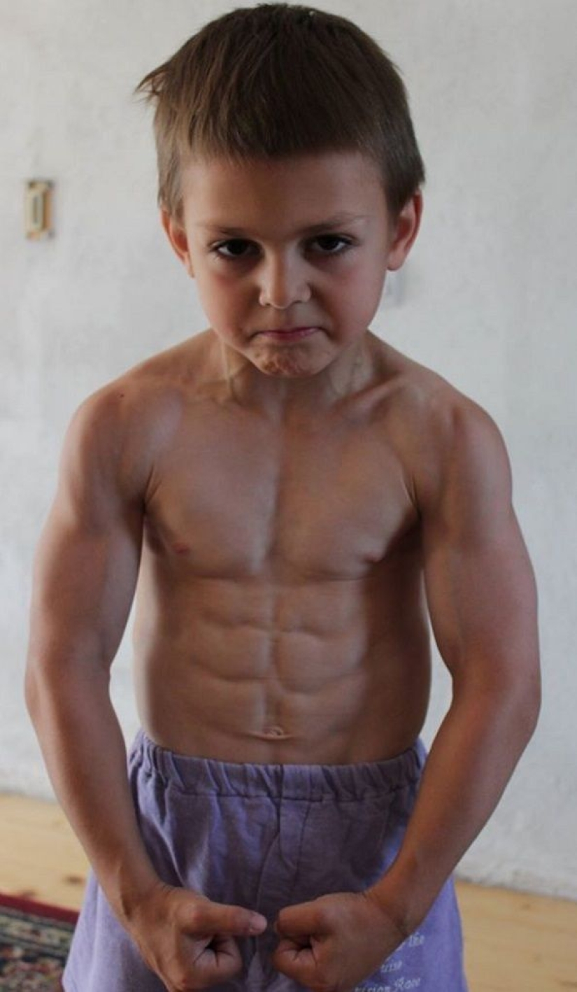 How was the fate of Giuliano Stroe — the youngest bodybuilder on the planet