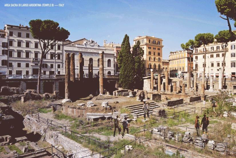 Hundreds of centuries in a few seconds: what the restoration of ancient ruins looks like in gifs