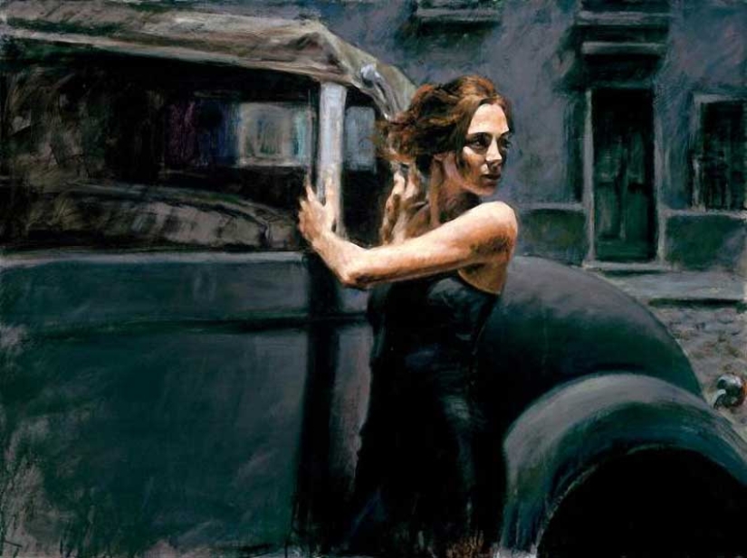 Hurricane of emotions: atmospheric works by the Argentine artist Fabian Perez