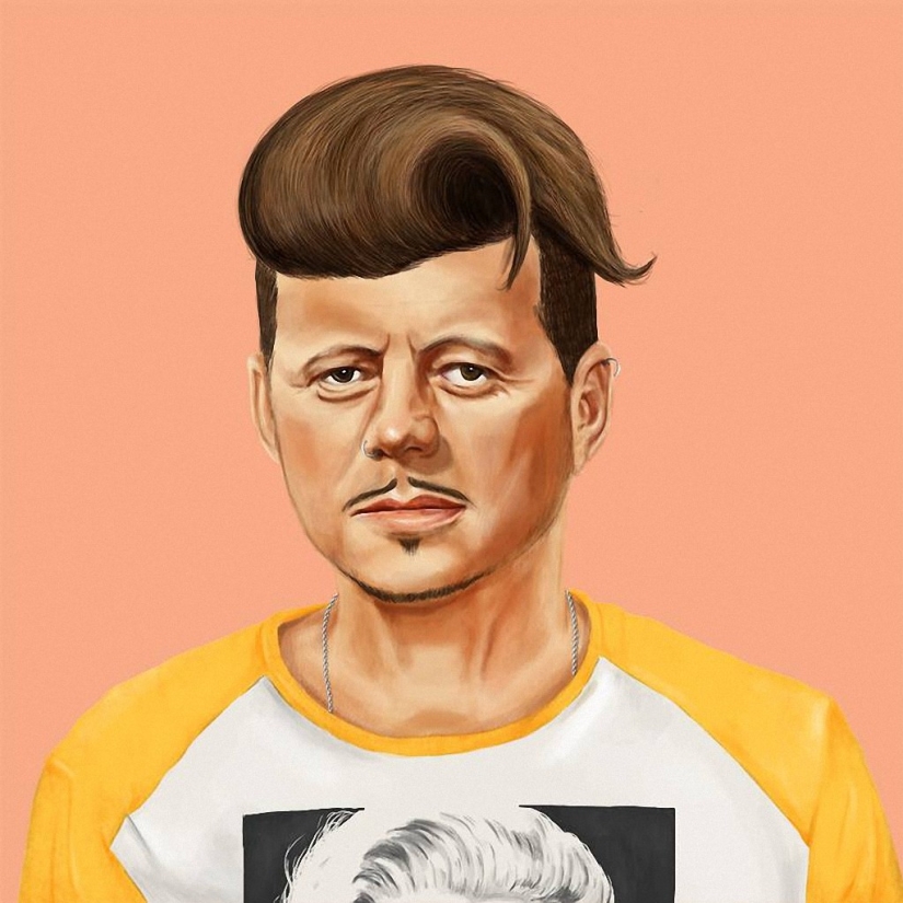If historical figures were hipsters