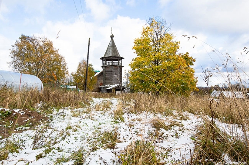 Iglesias de madera antiguas únicas de Karelia