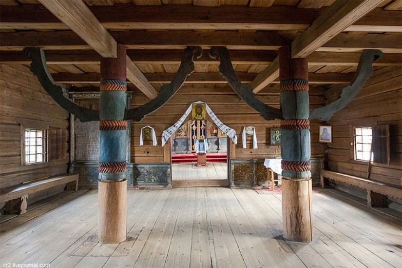 Iglesias de madera antiguas únicas de Karelia