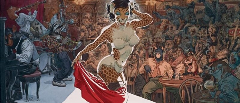 Illustrator Juanjo Guarnido, who managed to turn comics into art