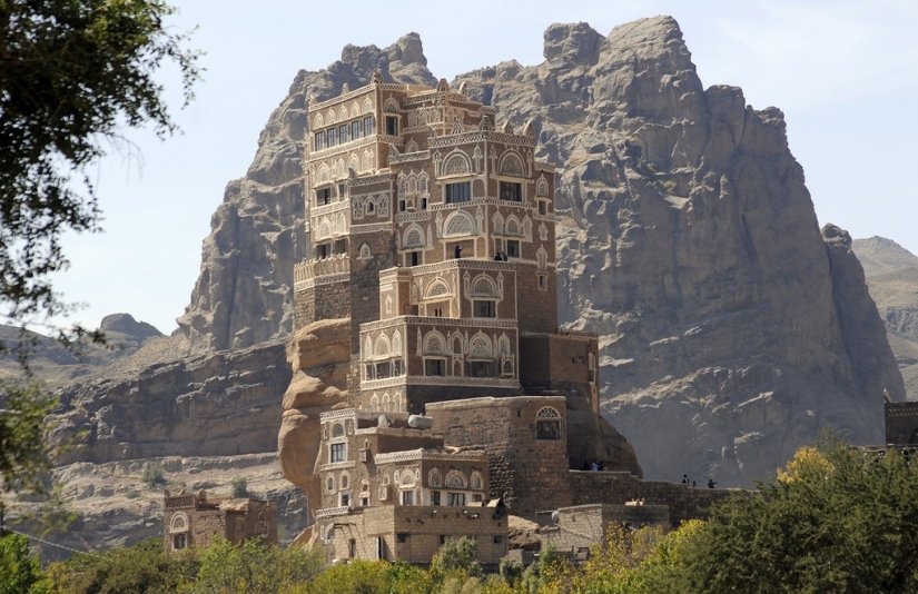 Imam Yahya Palace in Yemen