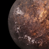 "Imágenes espaciales" de los fondos de ollas y sartenes viejas del fotógrafo Christopher Jonassen