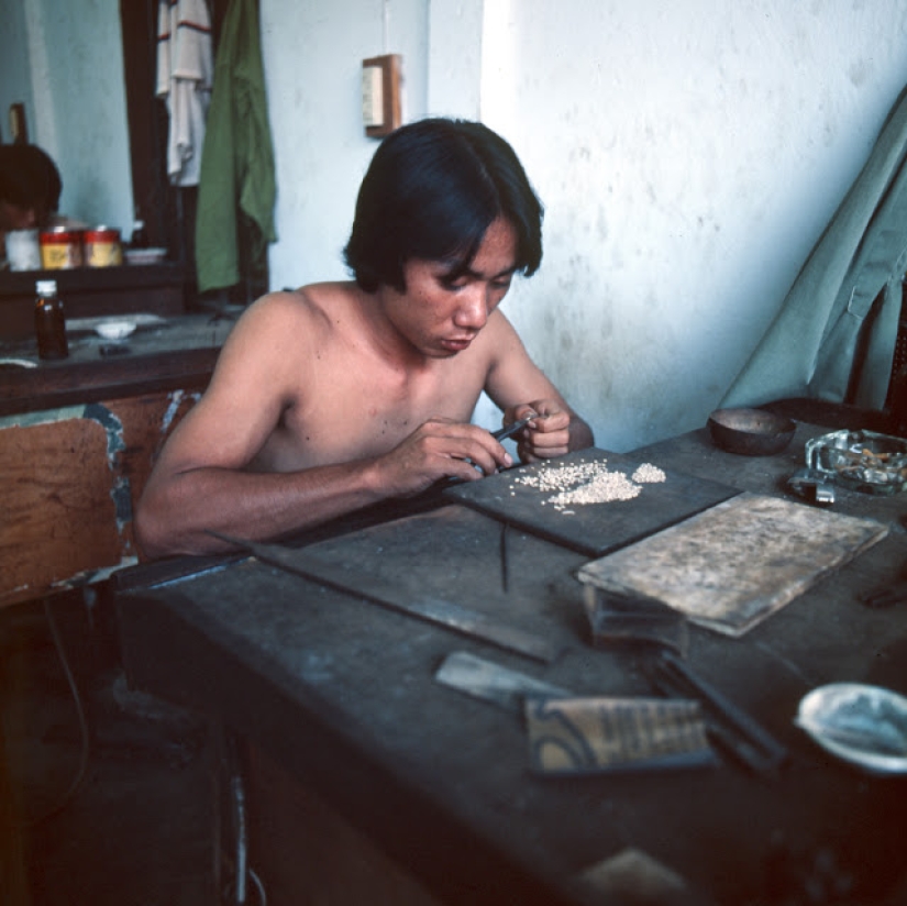 Imágenes vívidas de la vida cotidiana en Tailandia en la década de 1970