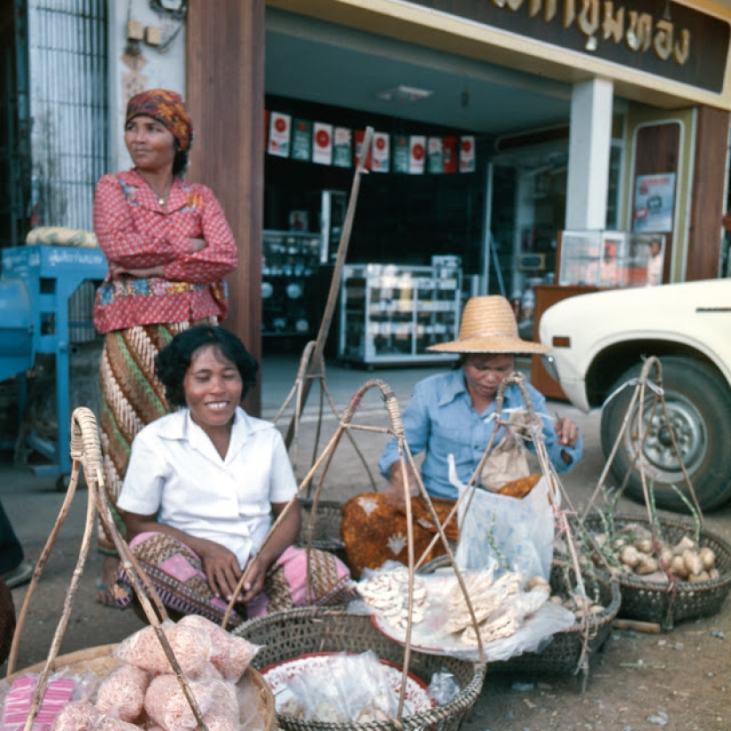 Imágenes vívidas de la vida cotidiana en Tailandia en la década de 1970