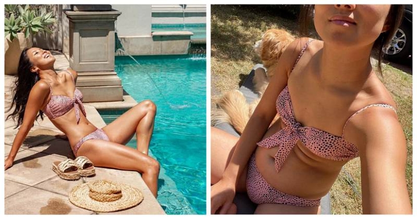 Imperfect reality of perfect pictures: Instagram model shared candid photos without filters