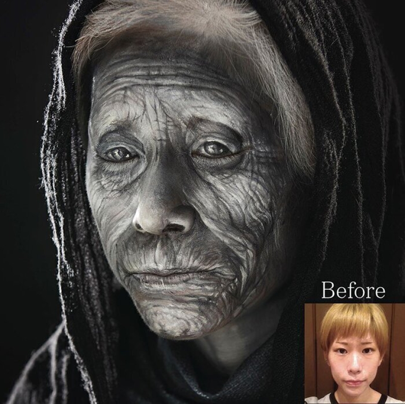Impressive body art with special effects from Japanese SFX artist Amazing Jiro
