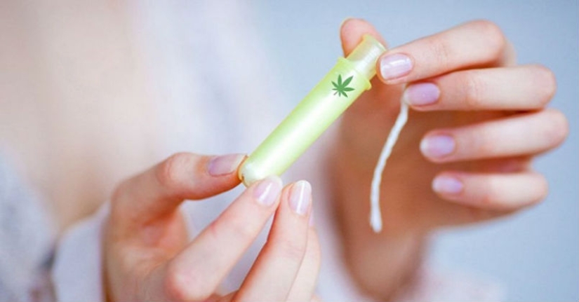In California, marijuana tampons have been produced to ease menstrual pain