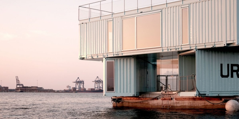 In Copenhagen, students are housed in floating shipping containers for $ 600 a month