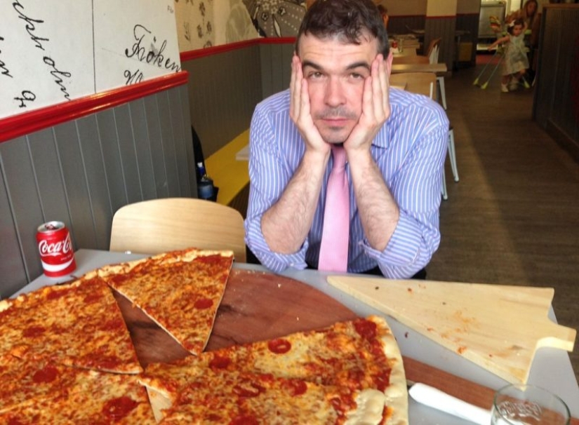 In Dublin, you can eat pizza for free and get 500 euros, but no one has coped with this task