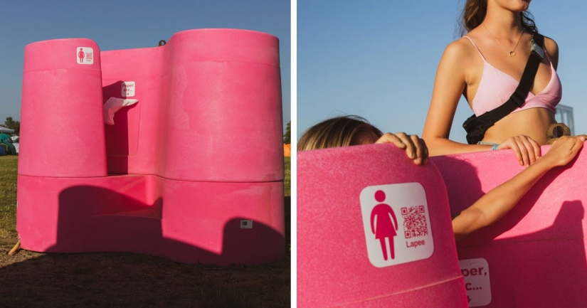 In France, open street toilets are being installed for the brave