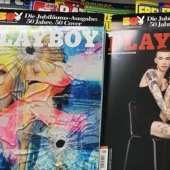 In Germany, the anniversary issue of Playboy was released, with shocking covers. What's wrong with them