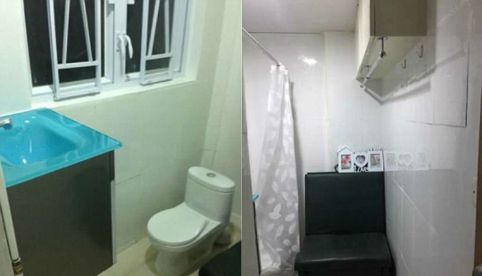 In Hong Kong, they rent an apartment with an area of 4 square meters for 21 thousand rubles a month