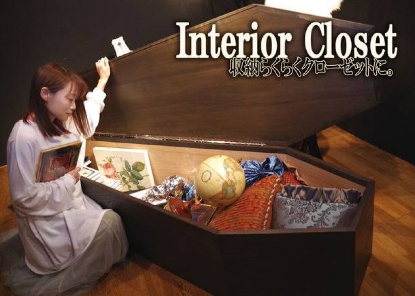 In Japan, they began selling "vampire" beds in the form of coffins